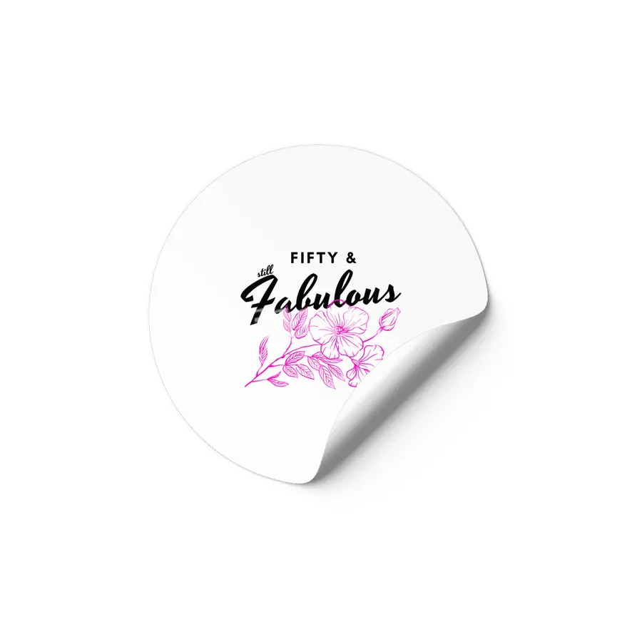 Fifty and still Fabulous! Beautiful Floral Design for Fabulous Women. Etiket