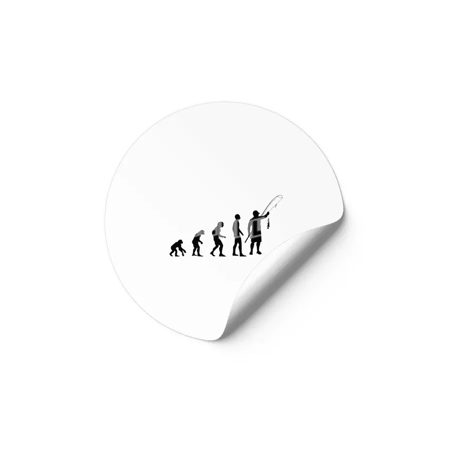Fly Fishing Evolution Funny Fishing For Fisherman Etiket