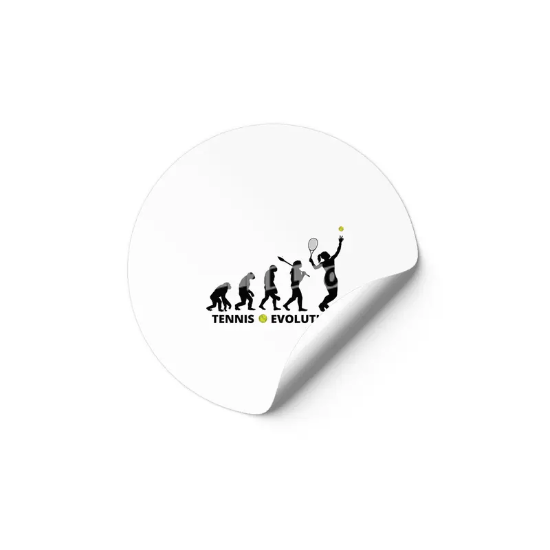 Tennis evolution Women, Tennis Lover Gift Etiket