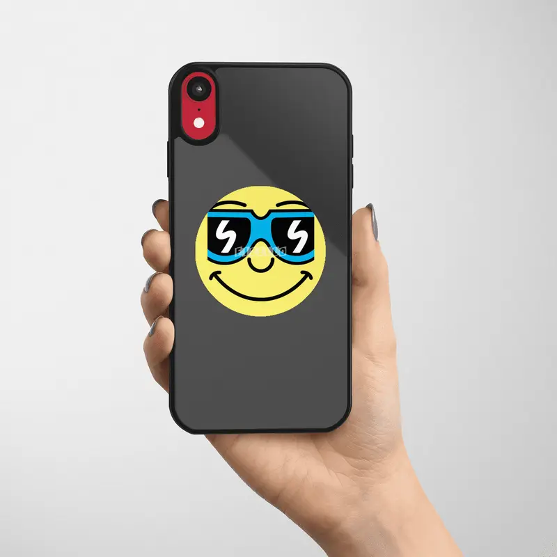 Cool Smiley (face) Etiket