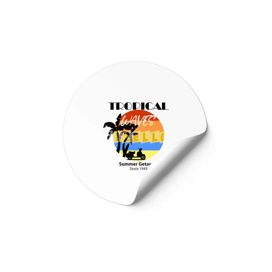 Tropical Waves Summer Getaway Etiket