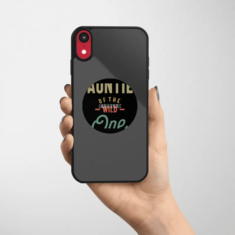 Auntie Of The Wild One - Aunt Gift Etiket