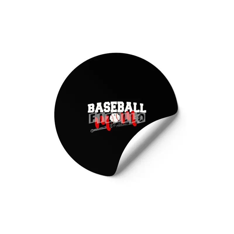 Baseball Mom Shirt for the mother Etiket