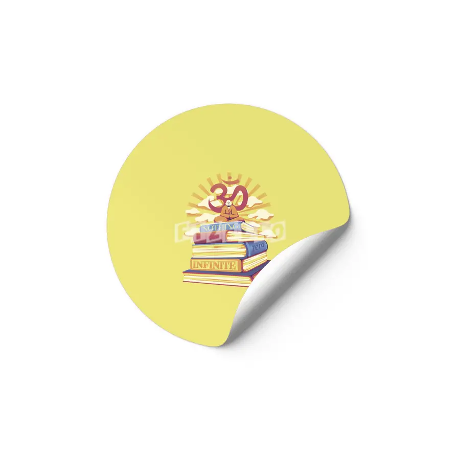 Book Lover Meditation Etiket
