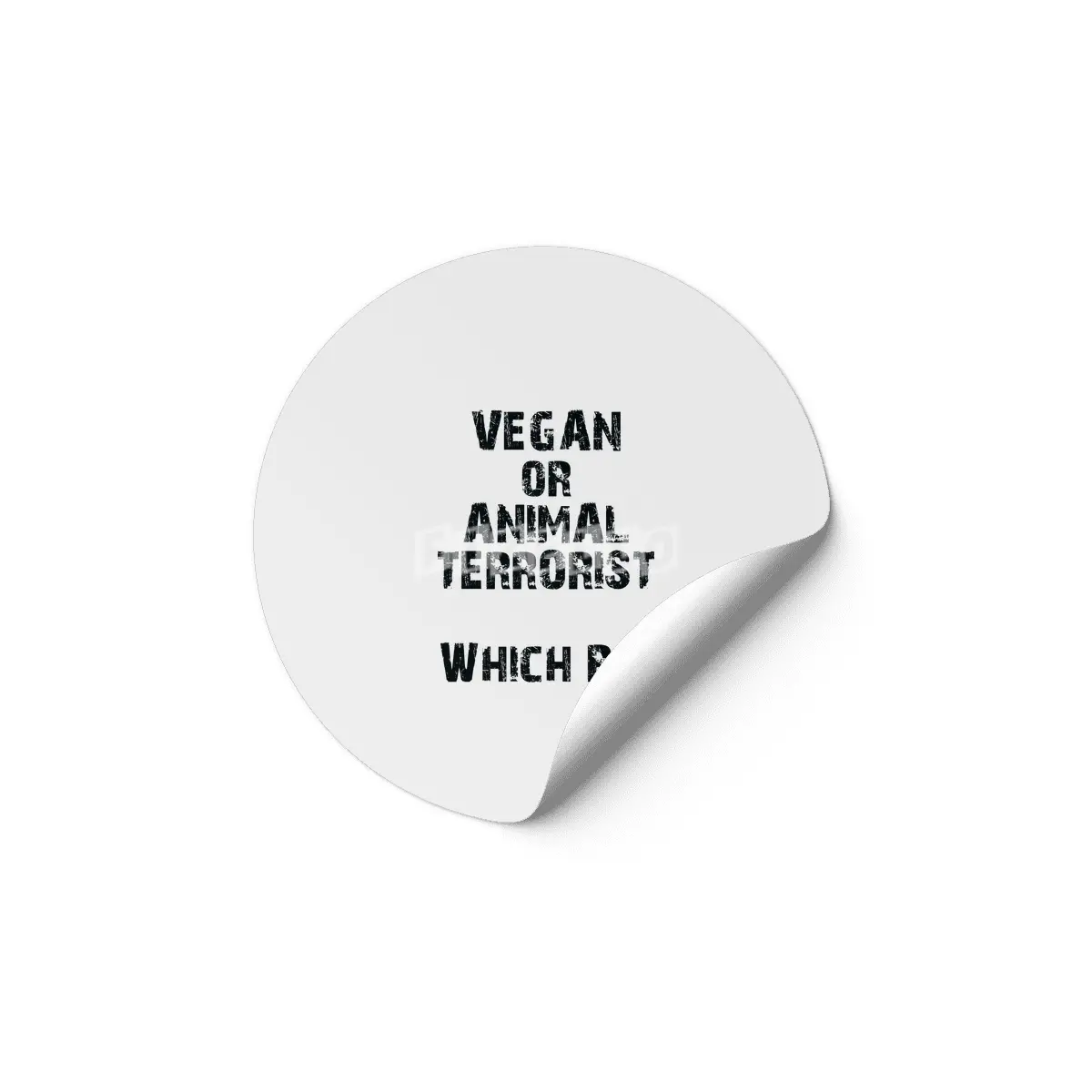 Vegan or Animal Terrorits: Which R U Etiket
