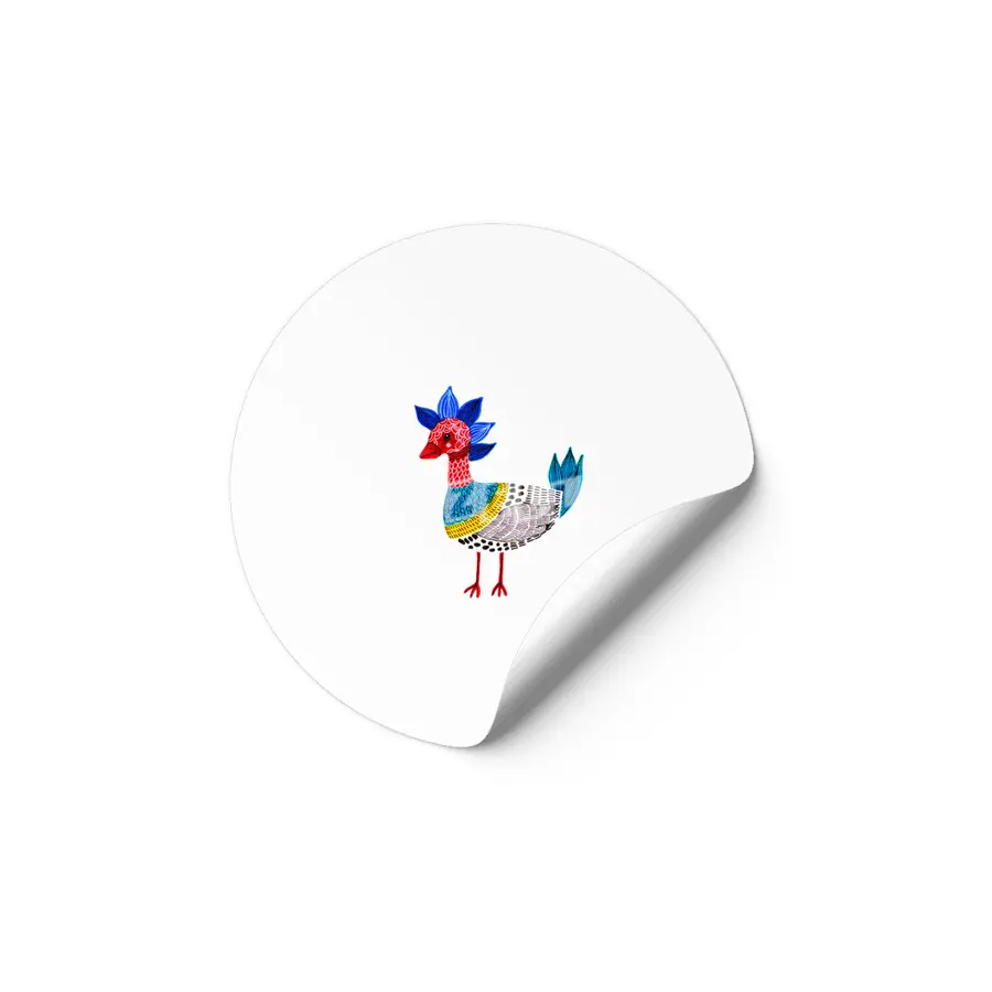 Little Colorful Bird Etiket