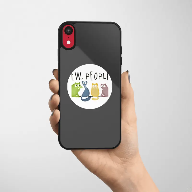 Ew, People - Colorful Cats Etiket