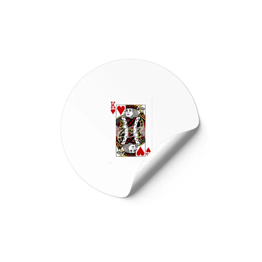 King of Hearts Etiket