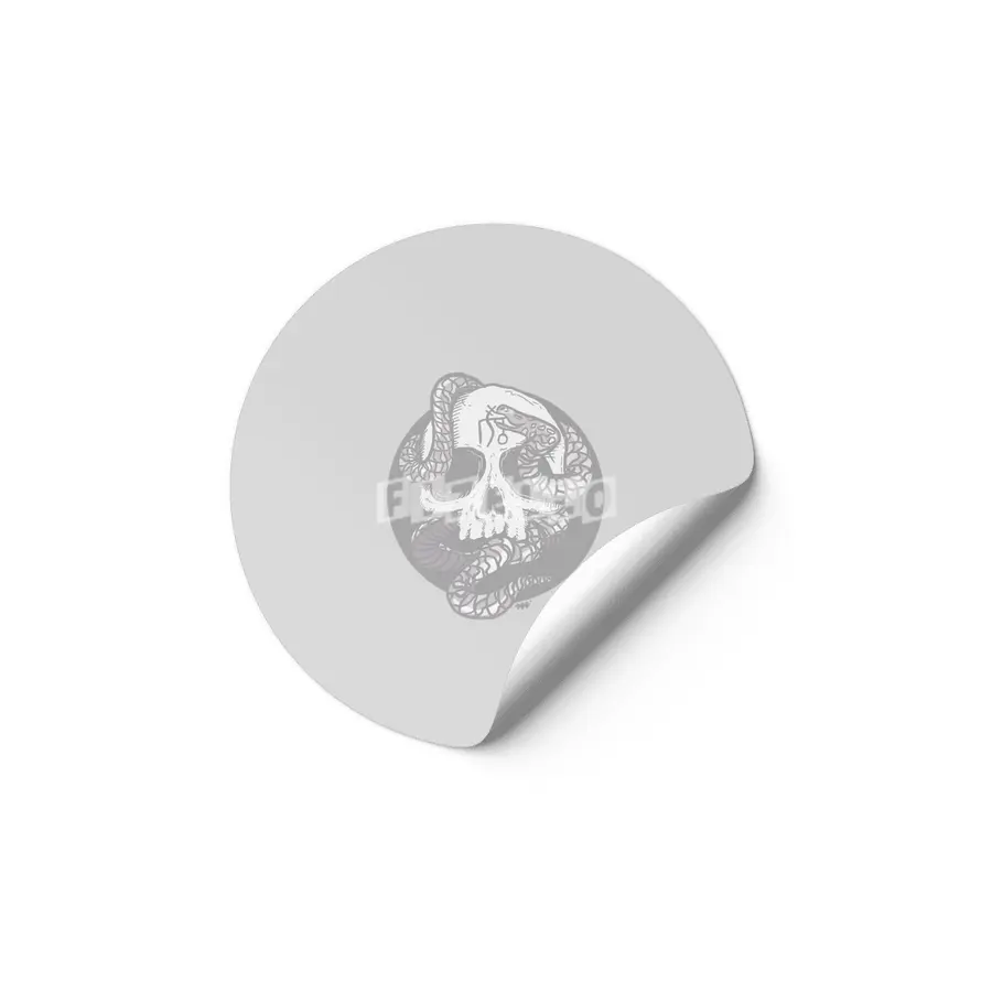 SM Skull Etiket