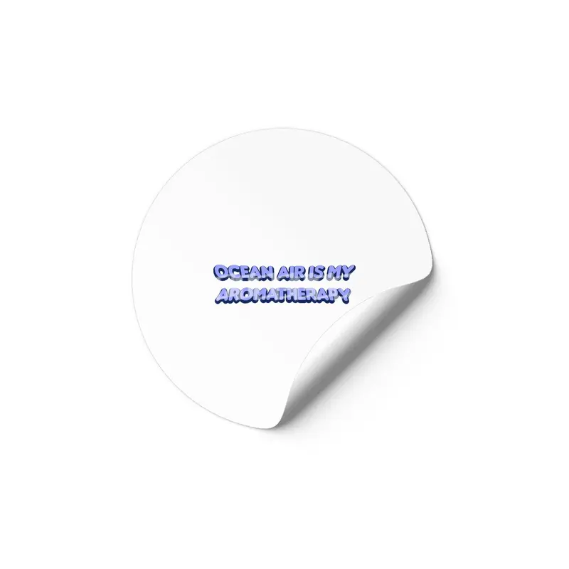 Ocean Air Aromatherapy Etiket
