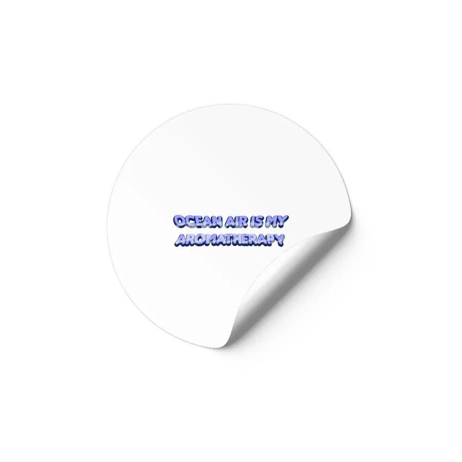 Ocean Air Aromatherapy Etiket