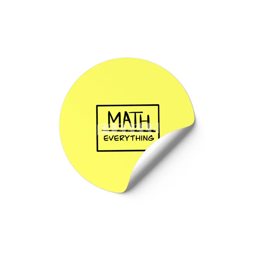 Math Above Everything Etiket