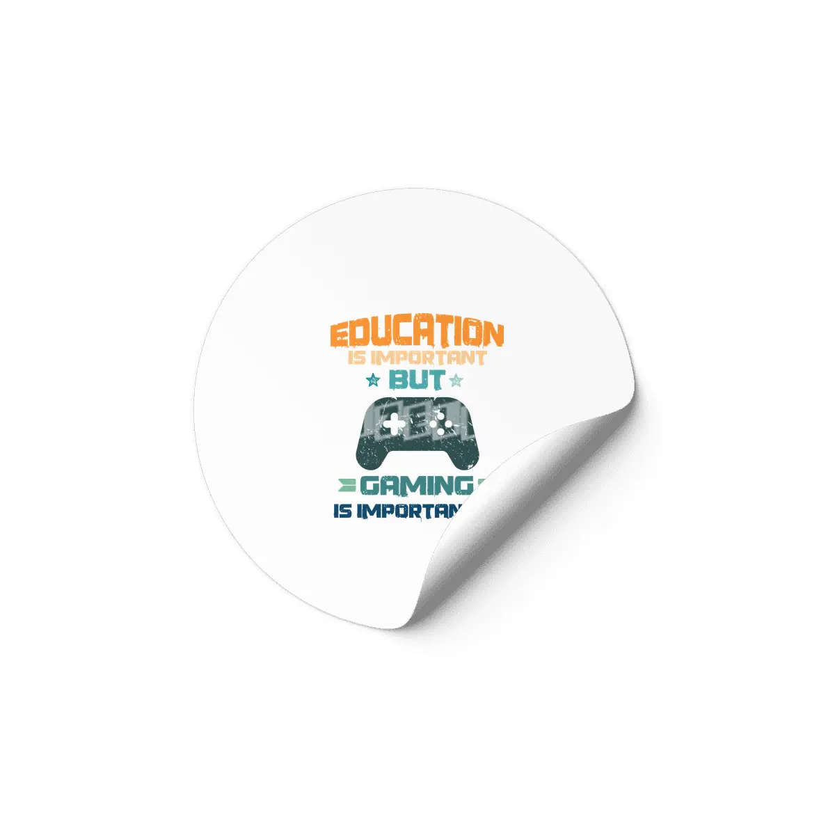 Education Is Important But Gaming Etiket