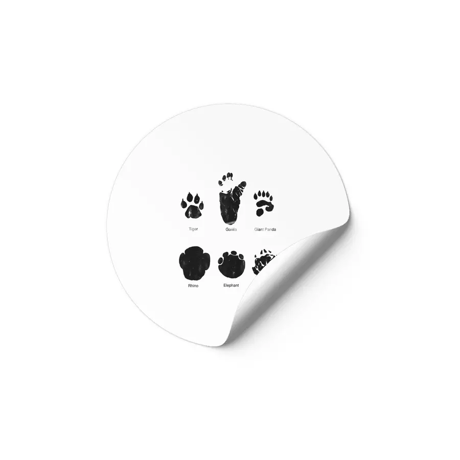 Animal Tracks Etiket