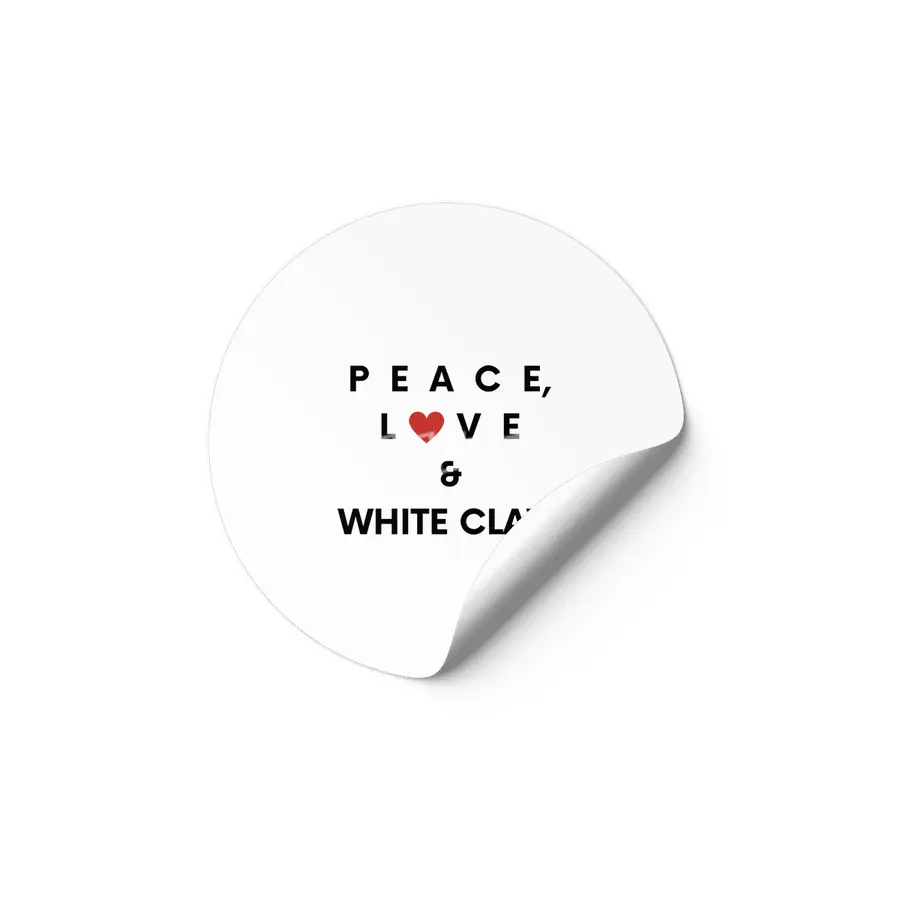 All I need- White Claw Etiket