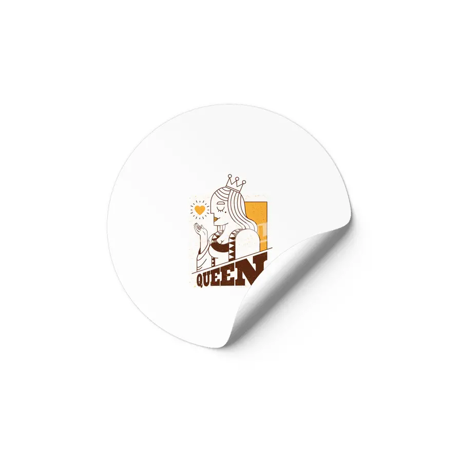 Queen of Hearts Etiket