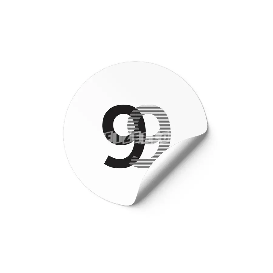 ninety nine numbers Etiket