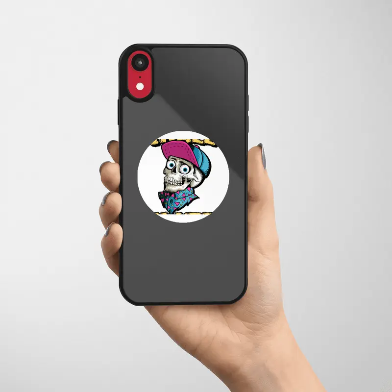 Finally Tenured permanent Skull Humor Etiket
