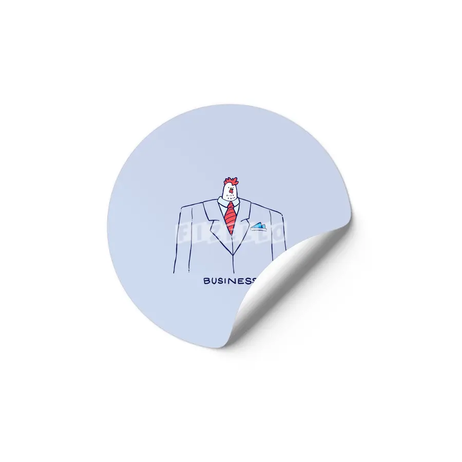 Business Chicken Etiket