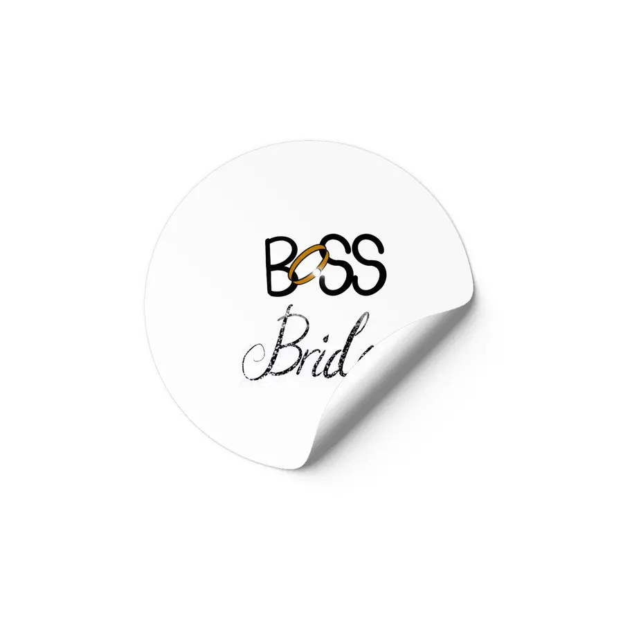 Boss Bride Etiket