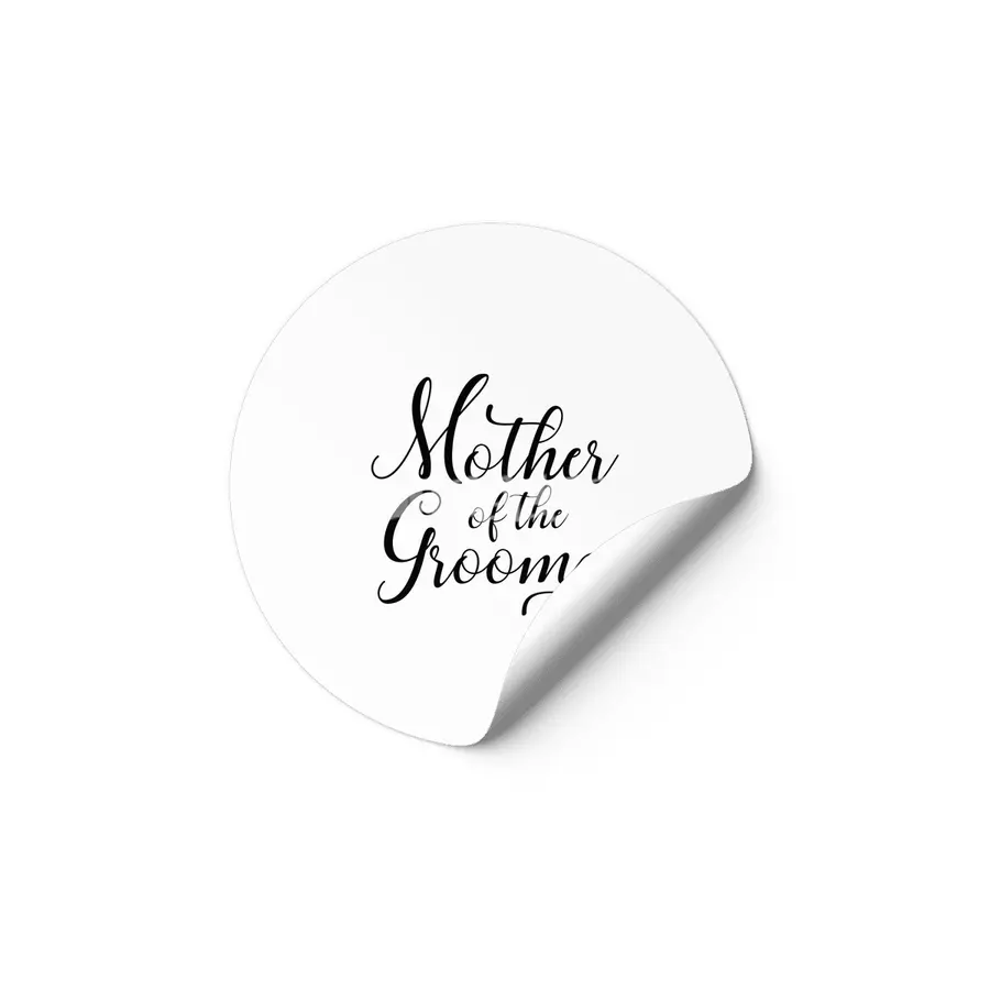 Mother of the groom Etiket