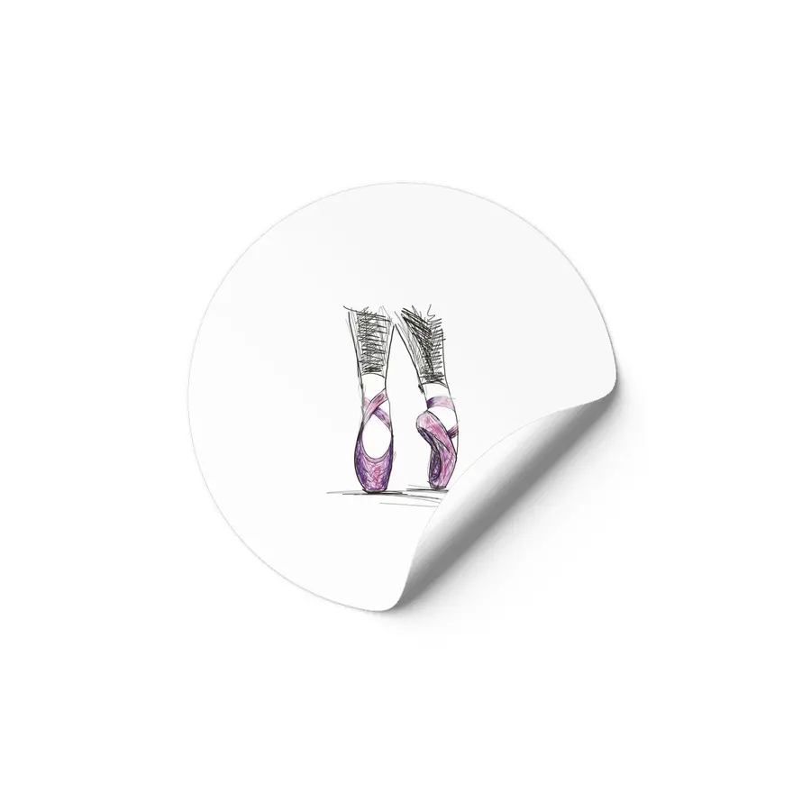 Dance ballerina girl ballet silhouettes Etiket