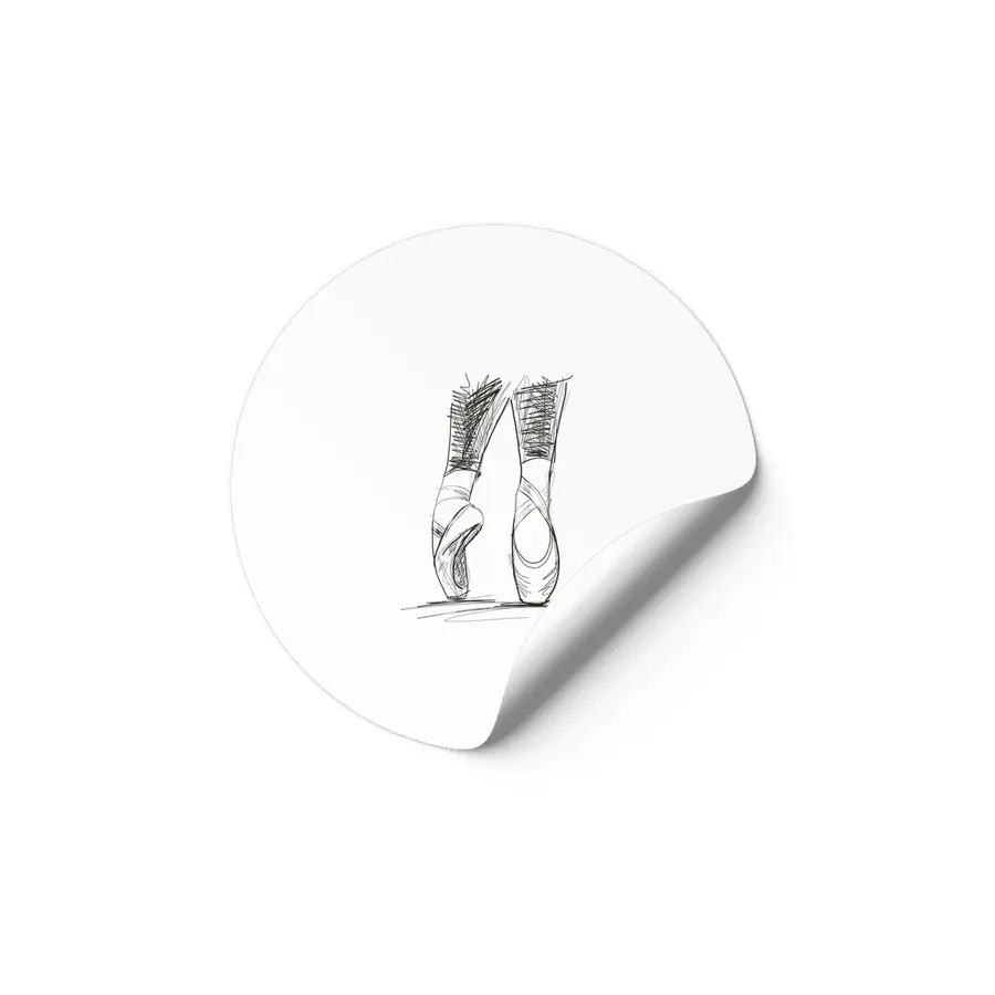 Dance ballerina girl ballet silhouettes Etiket