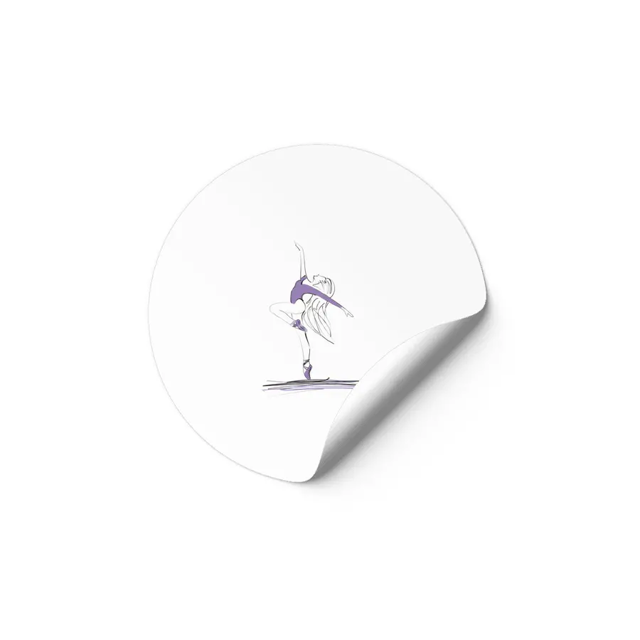 Dance ballerina girl ballet silhouettes Etiket