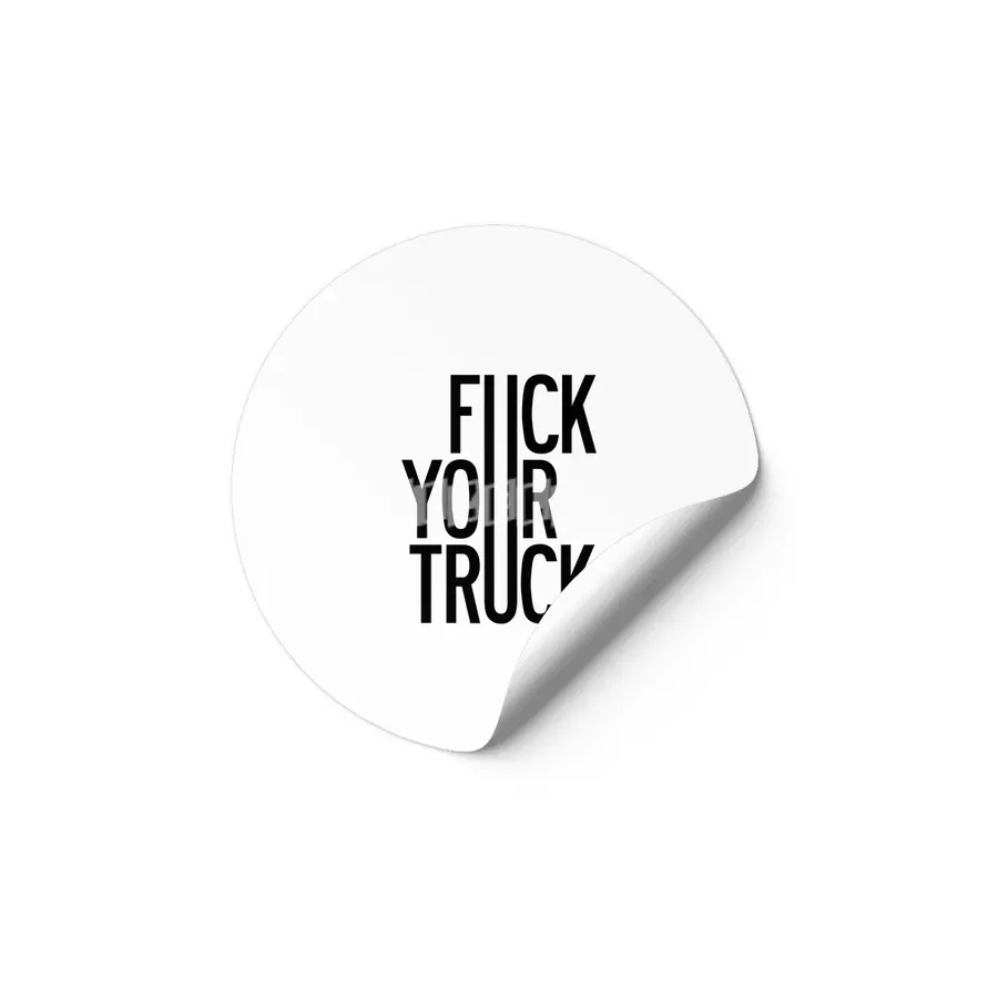 Fuck Your Truck Etiket