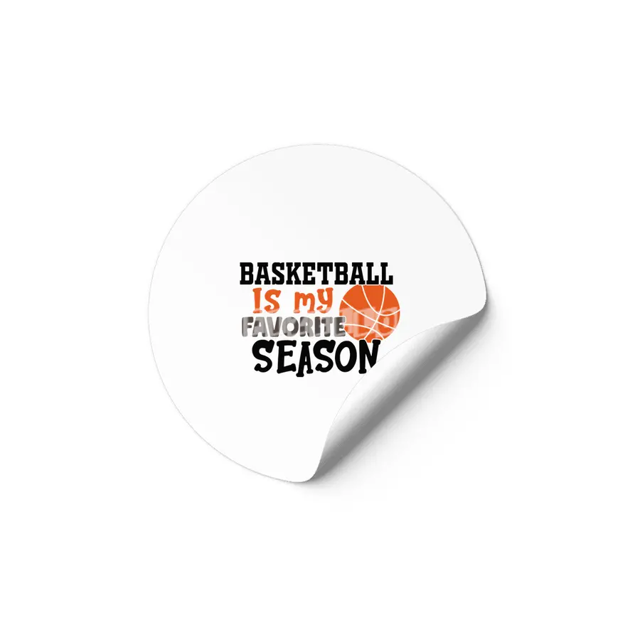 Basketballis My Favorite Season Etiket
