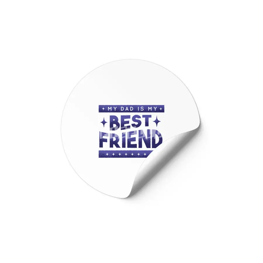 Dad is my best friend Etiket