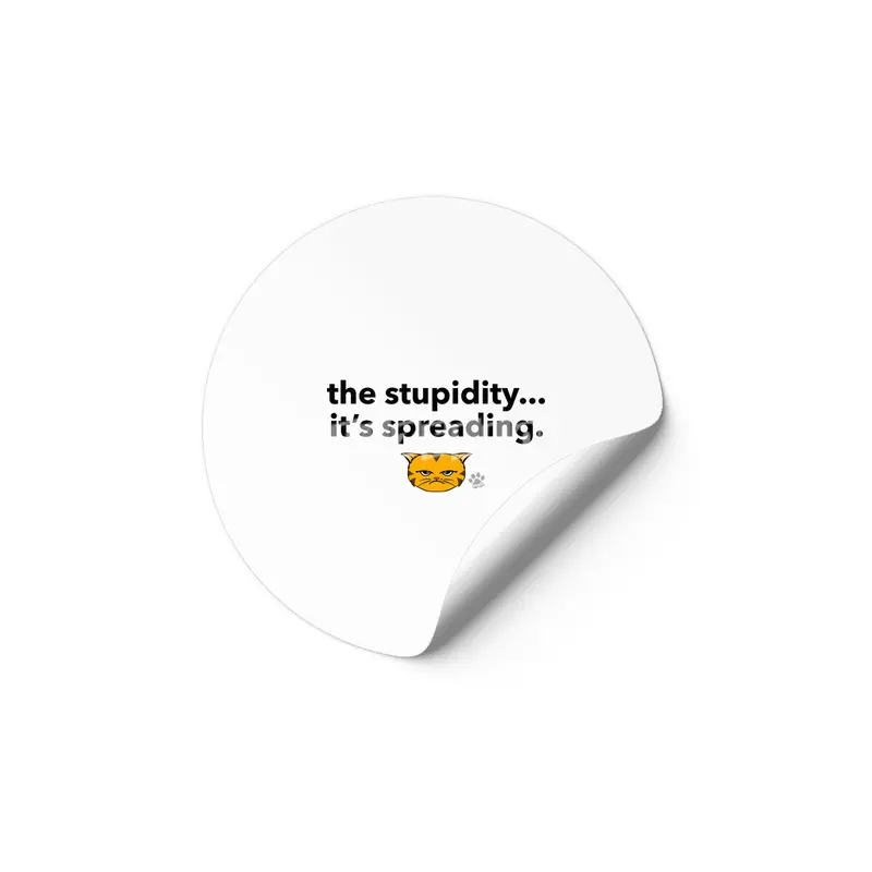 Meh Kitty - OrangeCat - the stupidity...it's spreading. Etiket
