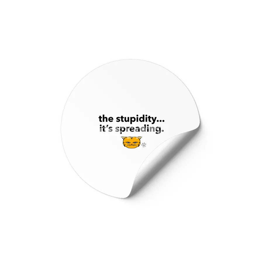 Meh Kitty - OrangeCat - the stupidity...it's spreading. Etiket