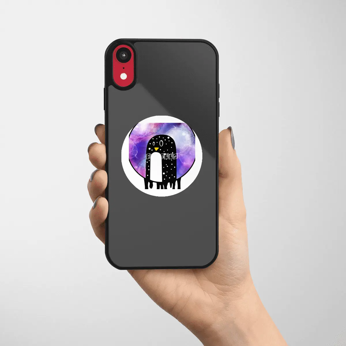 The penguin of the Galaxy Etiket
