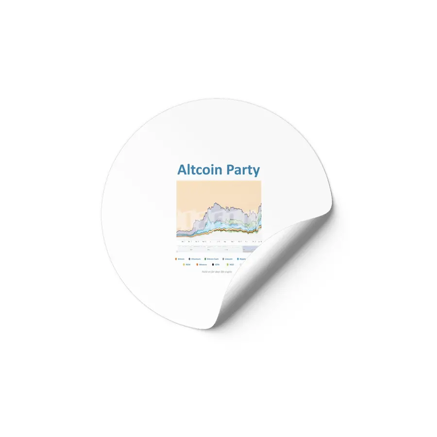 Altcoin Party Etiket
