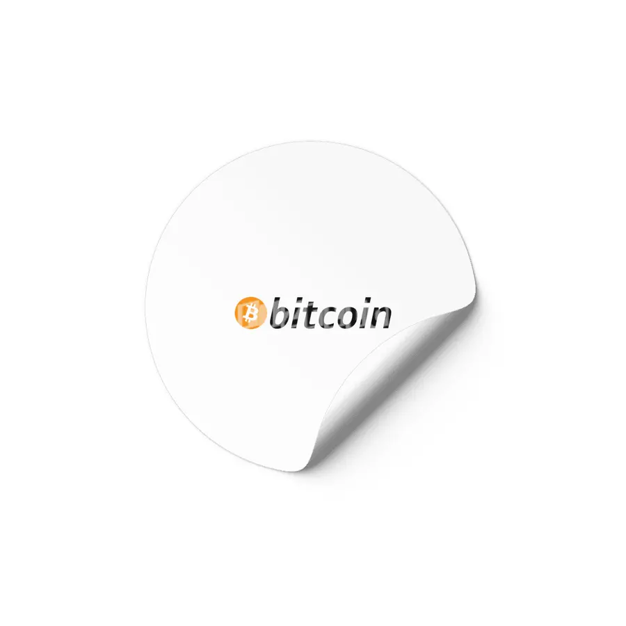 Bitcoin Art N22023 Etiket