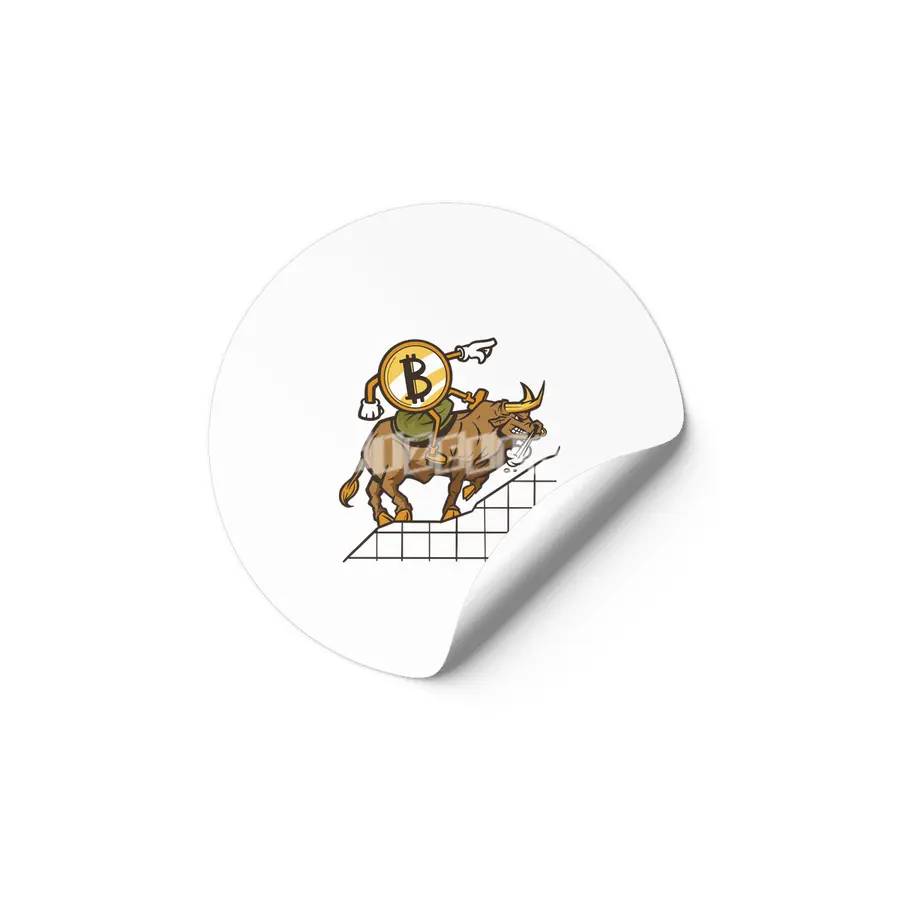 Bitcoin Bull Etiket
