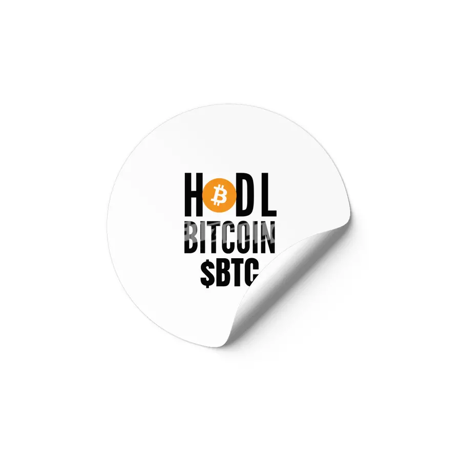 Bitcoin Hodl Etiket