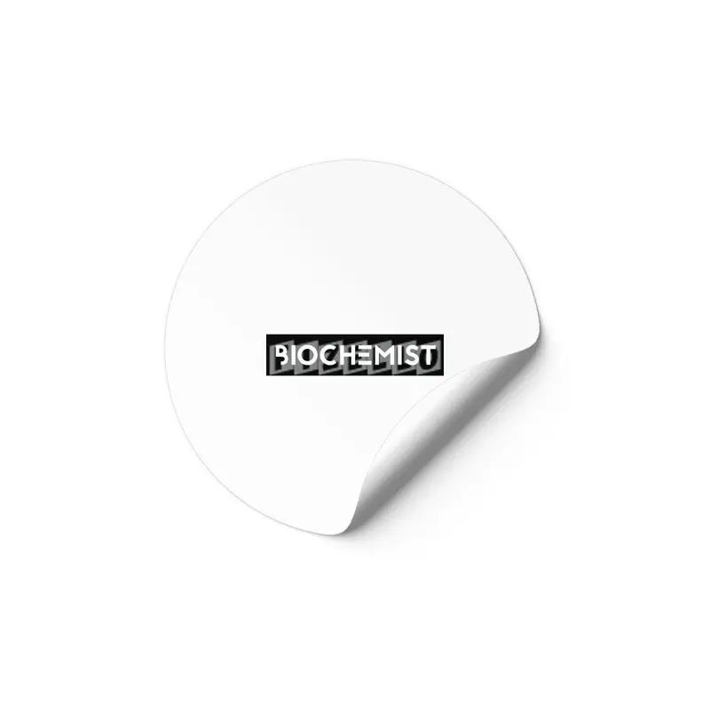 Biochemist In Black Etiket