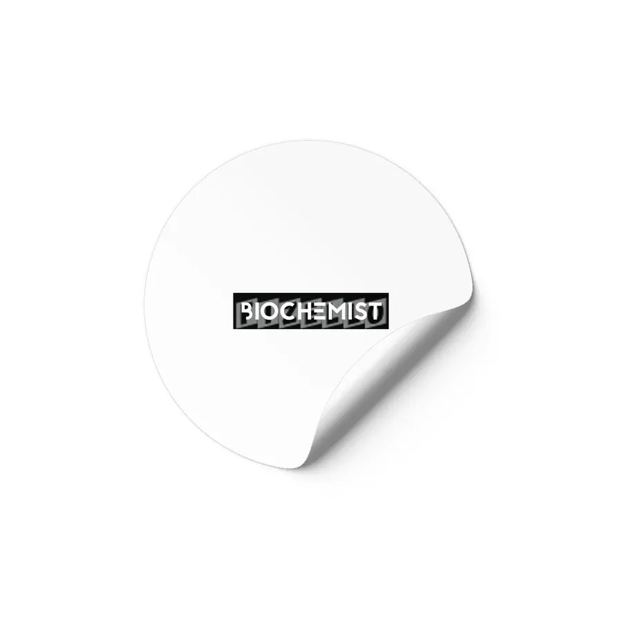 Biochemist In Black Etiket