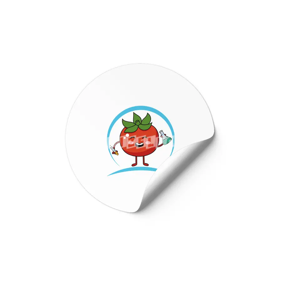 Chemistry Apple Funny Back to School Kawaii Etiket