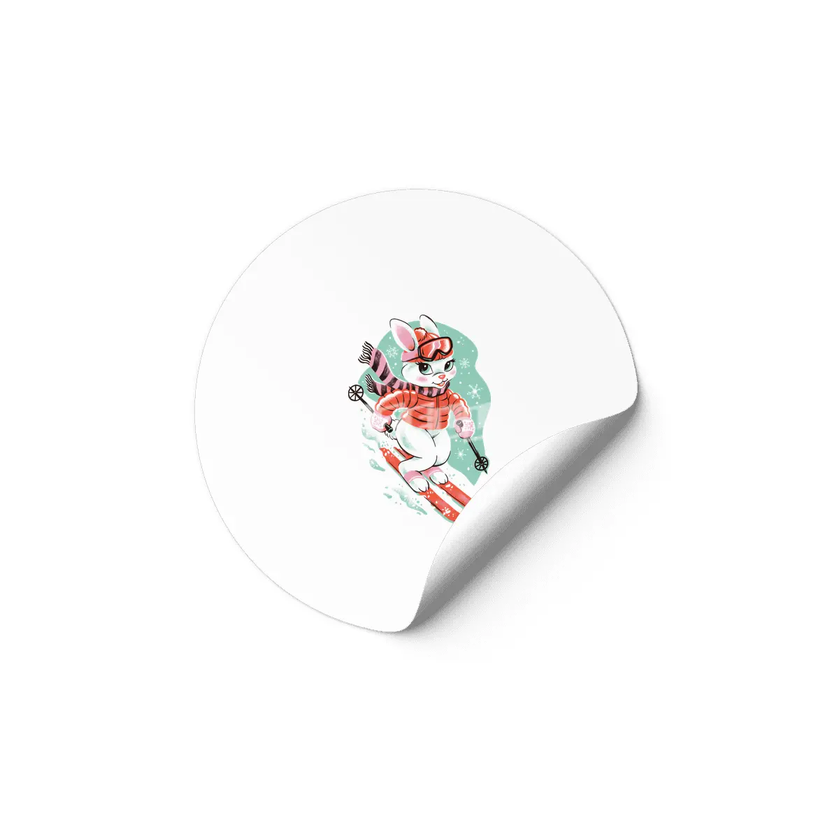 Ski Bunny Etiket