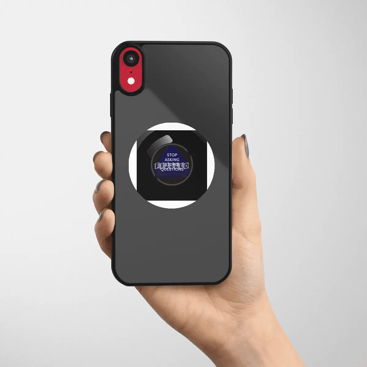 Sarcastic Magic 8 Ball Etiket