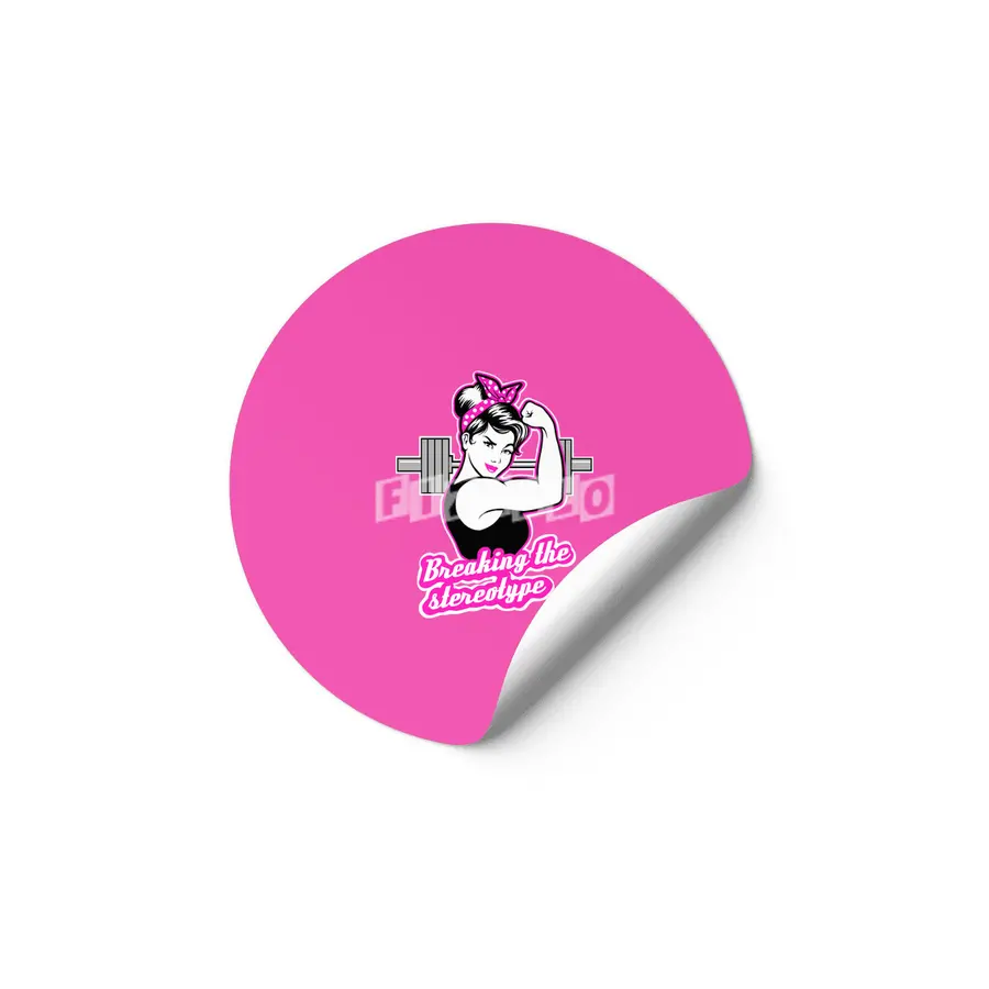 Barbell Girl fitness life Etiket