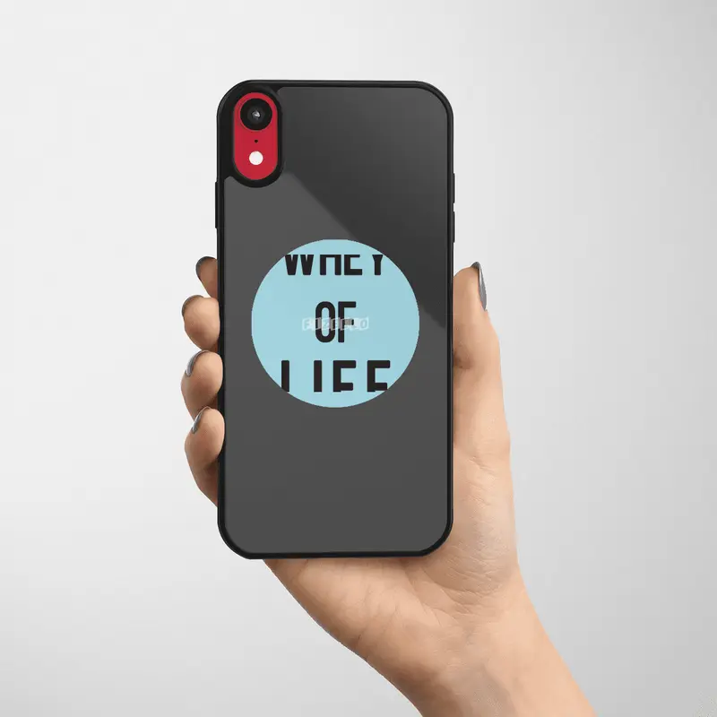 Whey of Life Fitness Food Pun Apparel Etiket