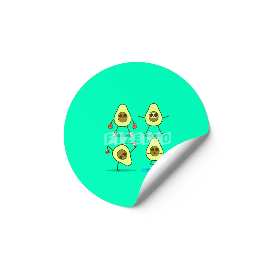 Avocado way of life Etiket