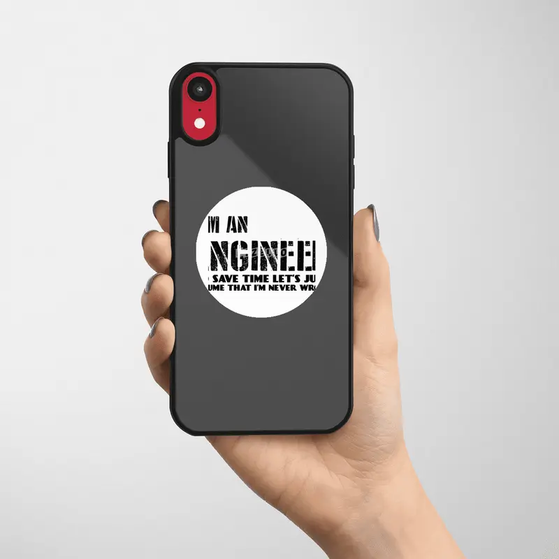 I'm an engineer - I'm never wrong Etiket