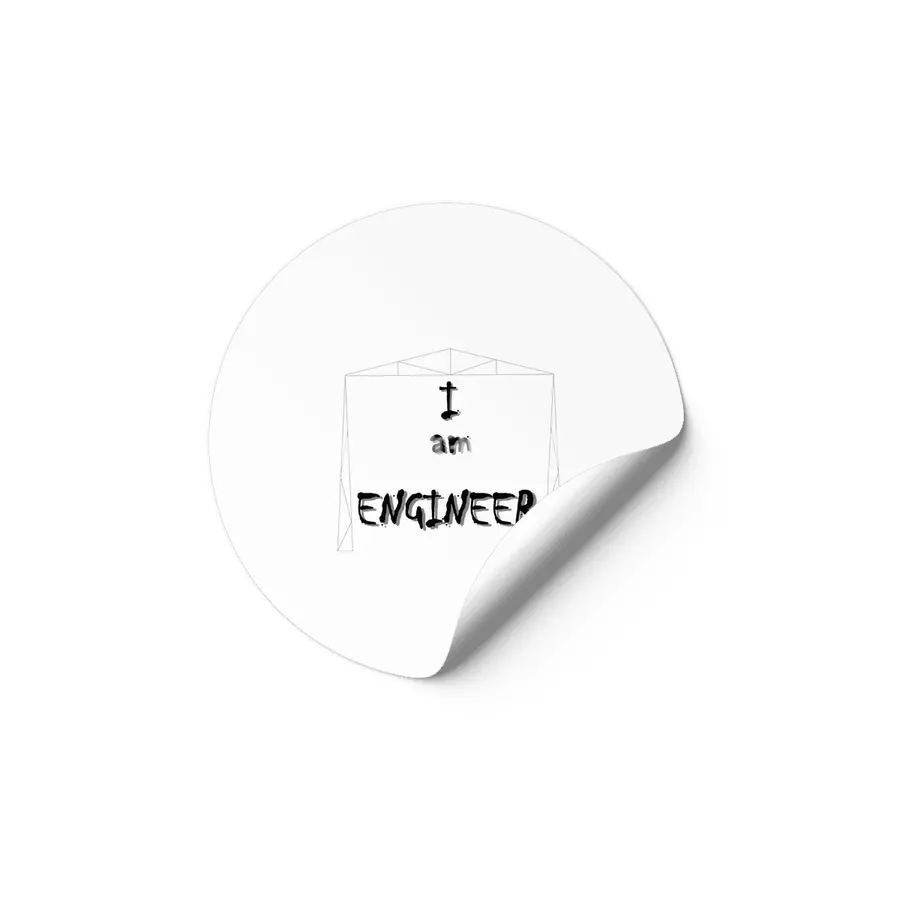 I am Engineer Etiket