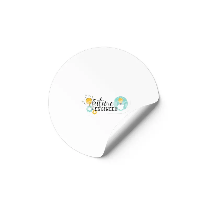 Future Engineer Sticker Etiket