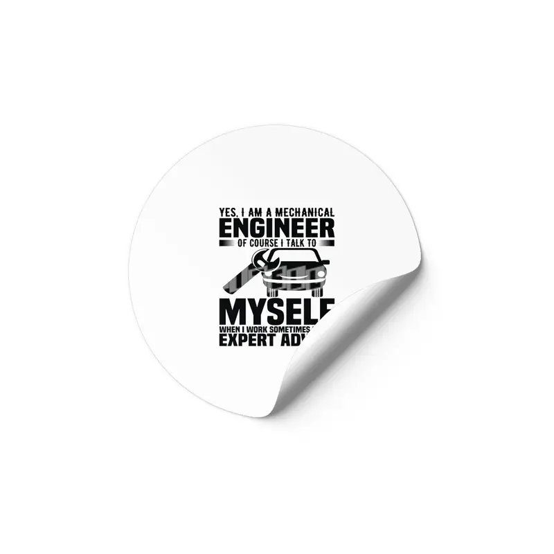 Engineer Crafts Mechanic Gift Etiket